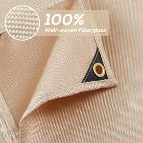 FireWESS brass grommets enable quick hanging and easy storage on job sites.