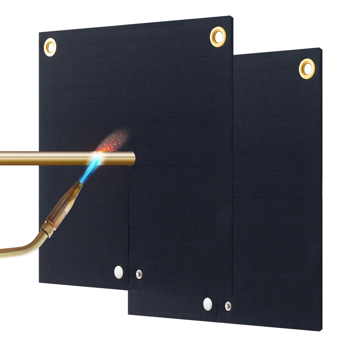 FIREWESS welding blanket 12x12 heat shield protects surfaces from sparks and heat