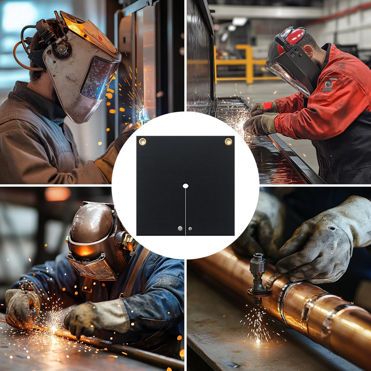 FIREWESS welding blanket thermal protection minimizes heat exposure during work