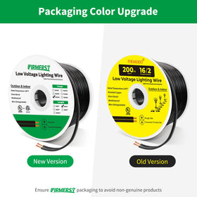 FIRMERST durable cable resists sun exposure for extended outdoor use.