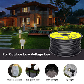 FIRMERST VW-1 fire-rated outdoor cable designed for safety.