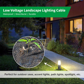 FIRMERST weatherproof wire withstands sun and rain for lasting outdoor use.