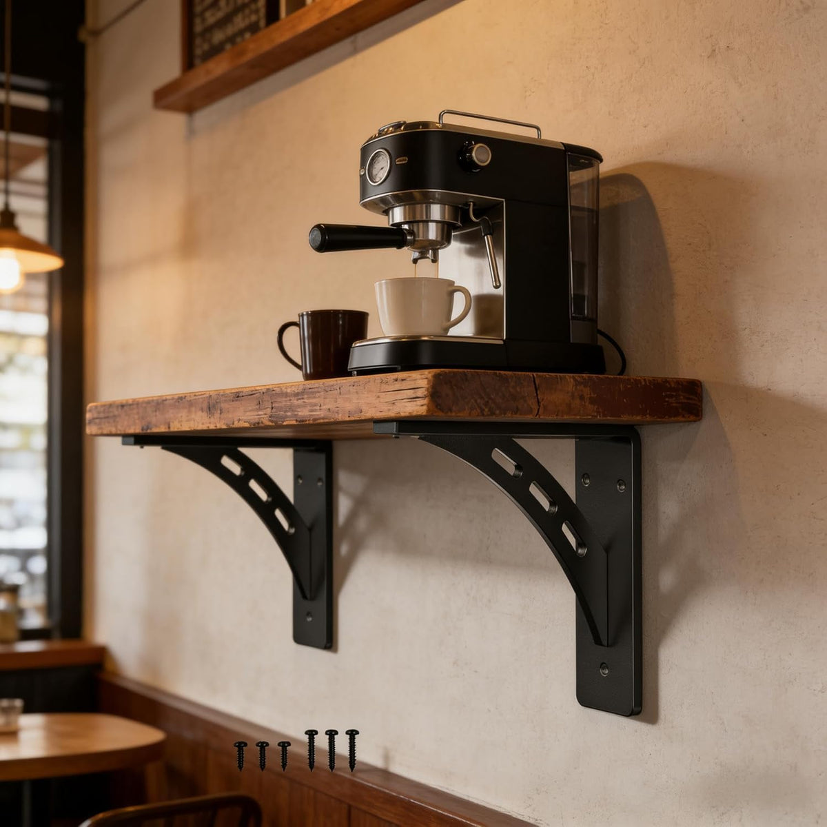 Firmetal shelf-load test demonstrates reliable support for heavy items.