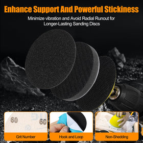 Firmoath flat and wave sanding pads for smooth, even finishing