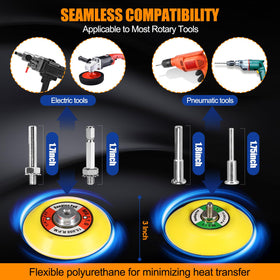 Firmoath headlight restoration pads for gentle surface care