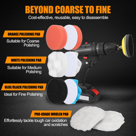Firmoath soft foam buffer pads with elasticity to protect surfaces