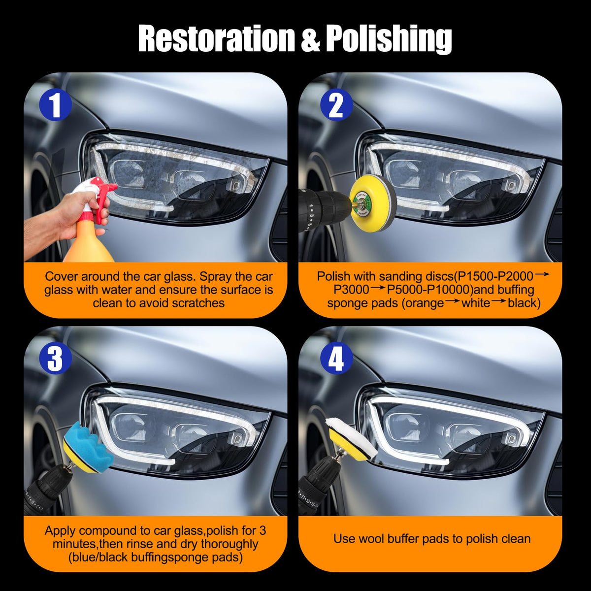 Firmoath wool polishing pads for stronger dust cleaning and finishing