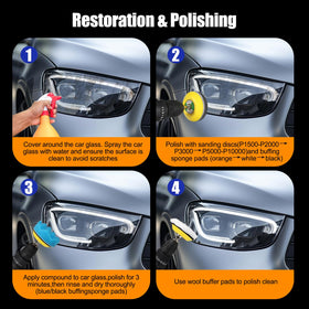 Firmoath wool polishing pads for stronger dust cleaning and finishing