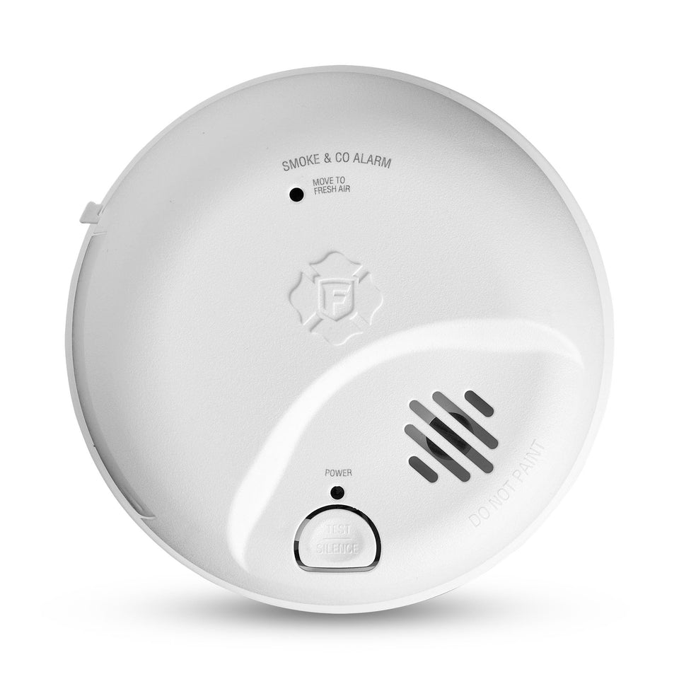 First Alert BRK SMCO100 front view shows compact, easy-to-install design for any room.