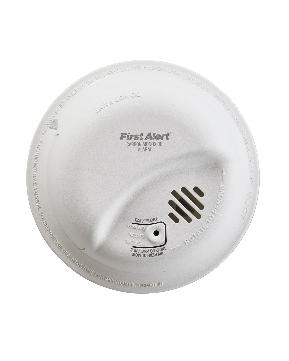 First Alert CO5120BN interconnect setup demonstrates series-triggered alarms for whole-home protection.