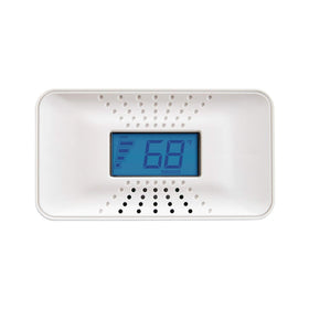 First Alert CO710 front view, compact tabletop CO detector for constant monitoring.