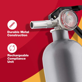 DHOME1 extinguisher ready to tackle common home fires.