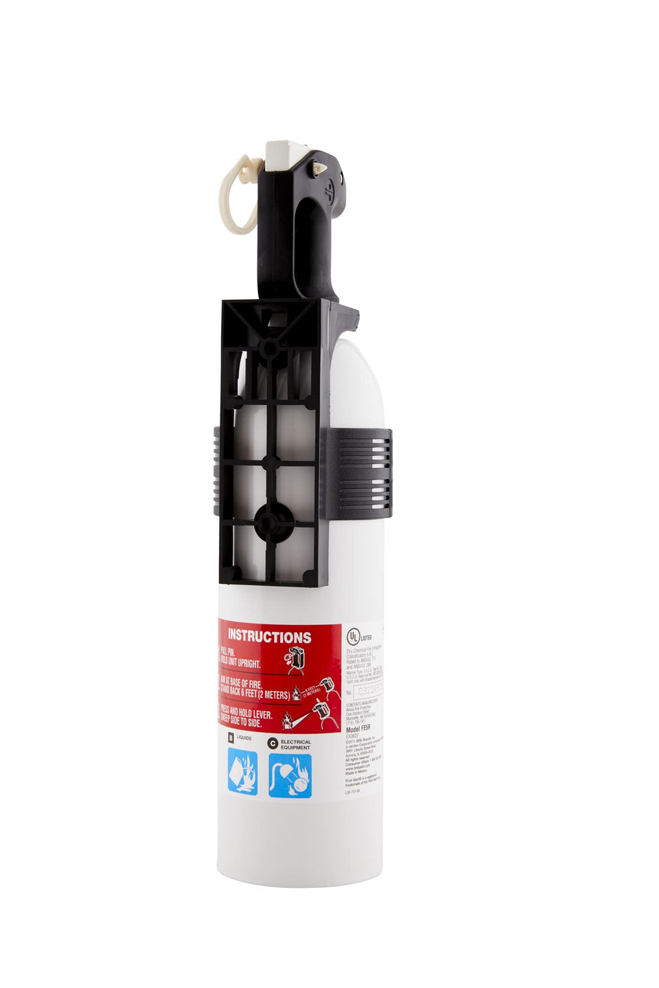 First Alert FE5R-PWCNA marine extinguisher front view for quick access