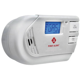 First Alert GCO1CN test and silence button supports quick checks.