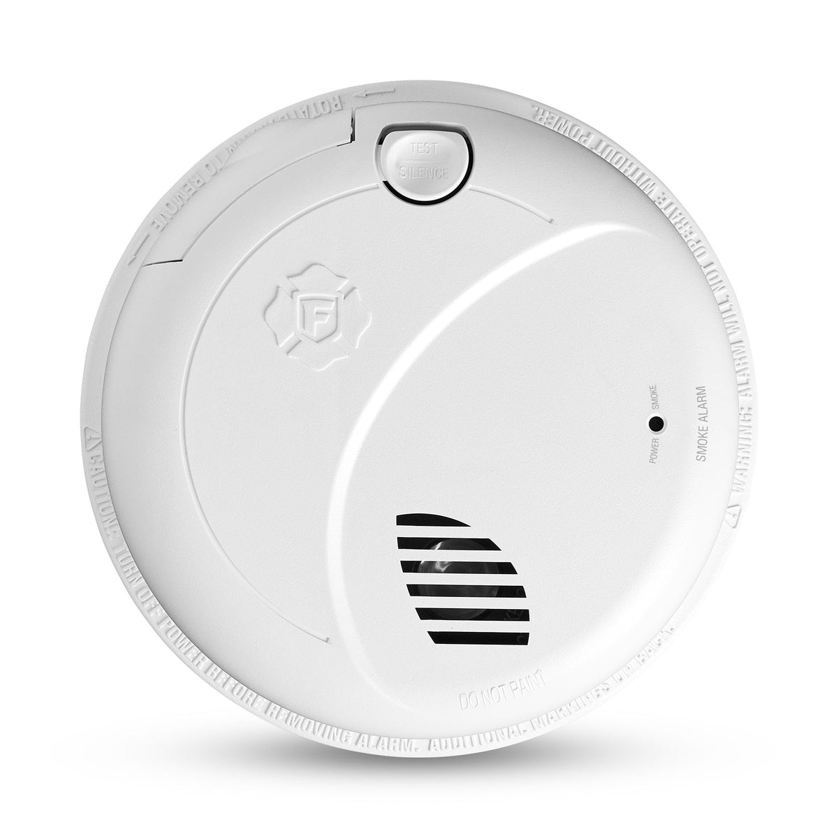 First Alert SM100V-AC interconnect setup view showing hardwired connection for home safety.