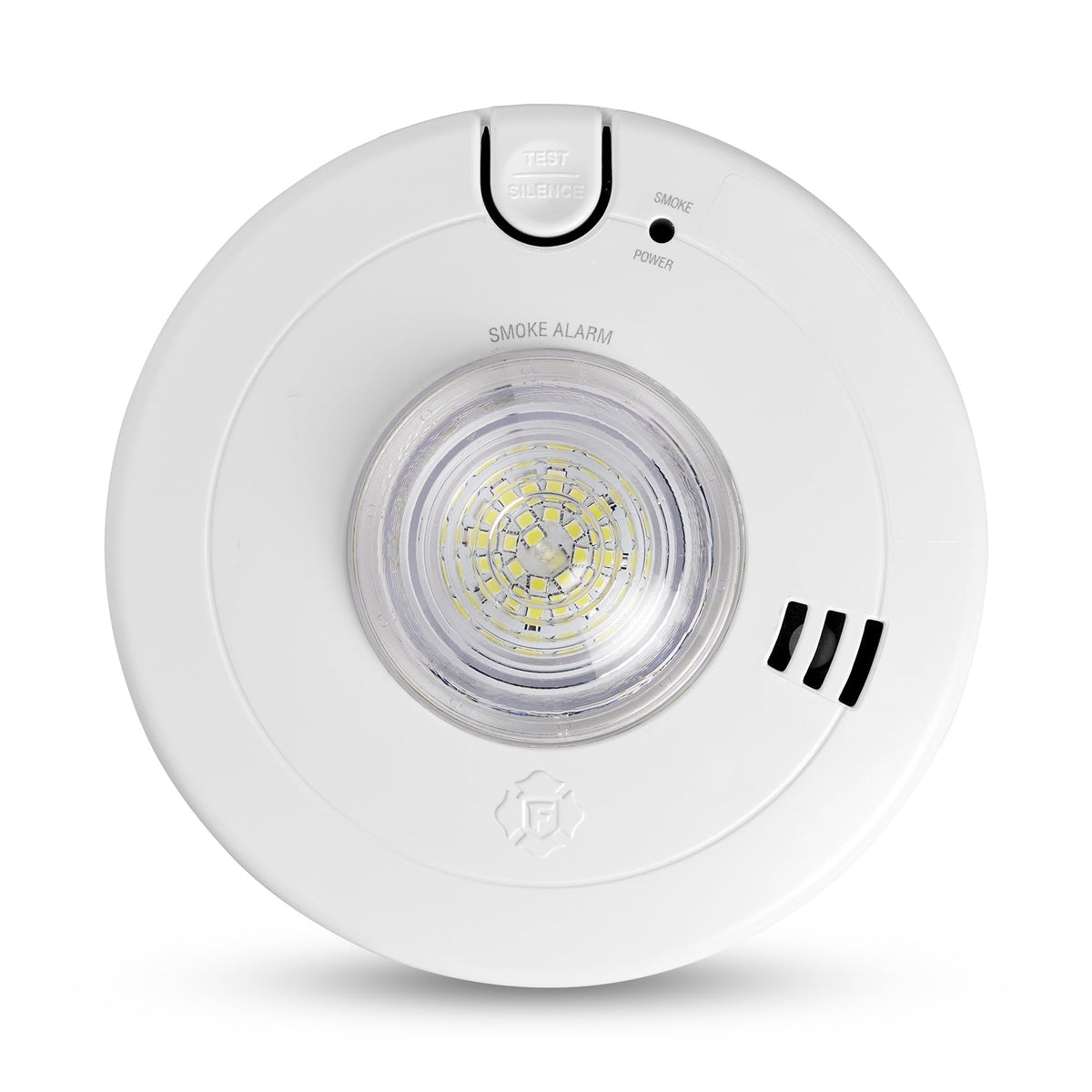 First Alert SM110LED-AC smoke alarm with LED strobe for clear visual warning in homes