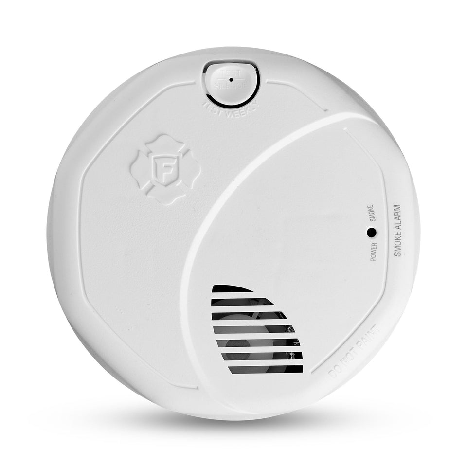 First Alert SM310 smoke alarm front view for reliable home protection.