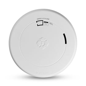 First Alert SMCO210 slim-profile smoke and CO alarm, front view for easy mounting
