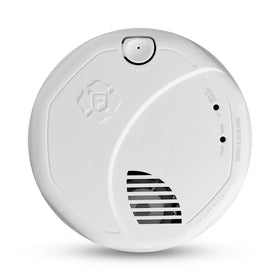First Alert SMCO410 front view with 2-in-1 smoke and CO detection for homes.