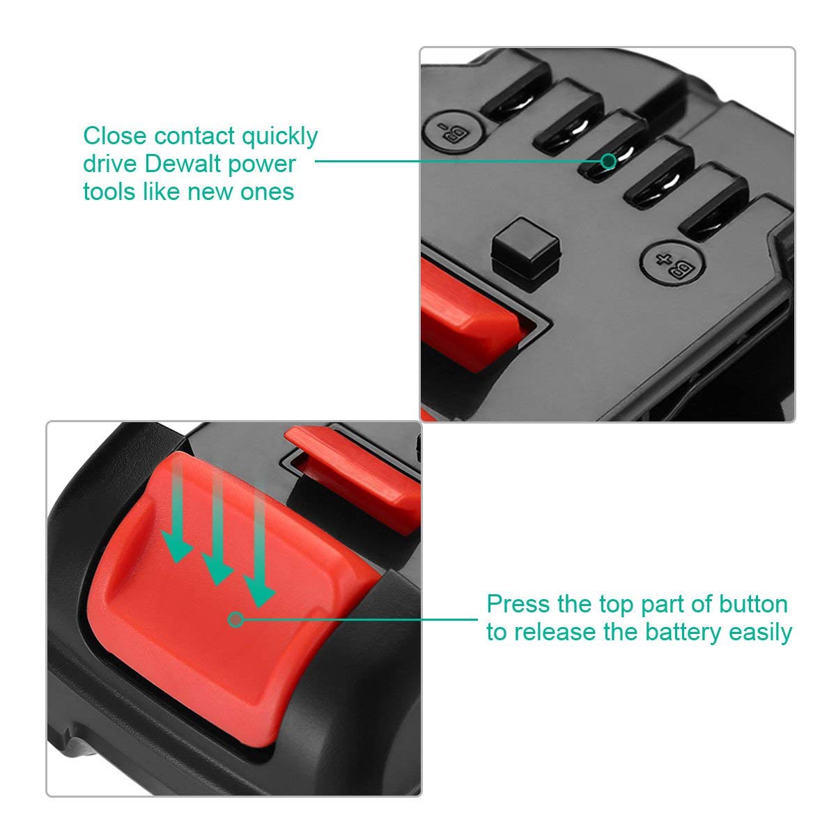 FirstPower charging with DCB100 compatible charger ensures stable power delivery