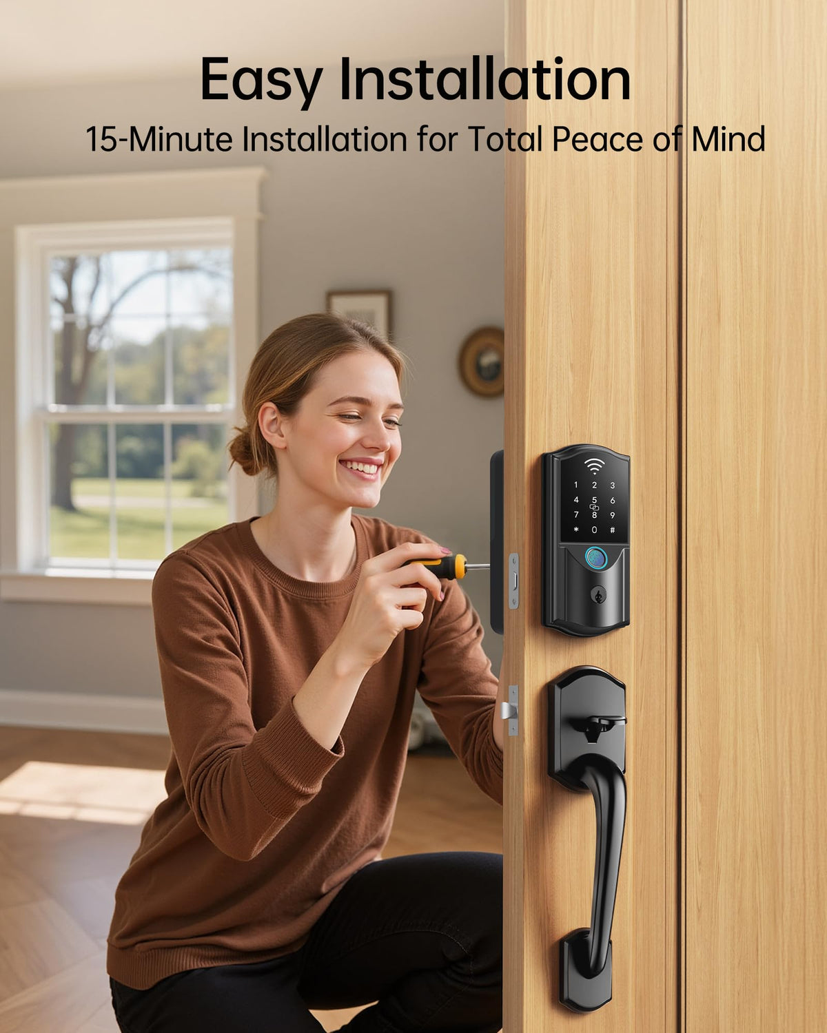 Firstriver WiFi Smart Lock access logs help you track entry activity