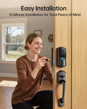 Firstriver WiFi Smart Lock access logs help you track entry activity