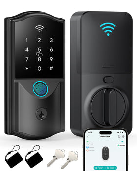 Firstriver WiFi Smart Lock front door ready for keyless entry and remote control