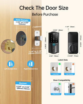 Firstriver WiFi Smart Lock remote access from anywhere via smartphone