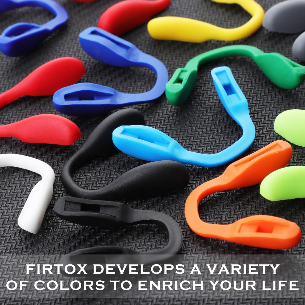 Firtox Crossrange XL nose pads, reinforced grip visual close-up