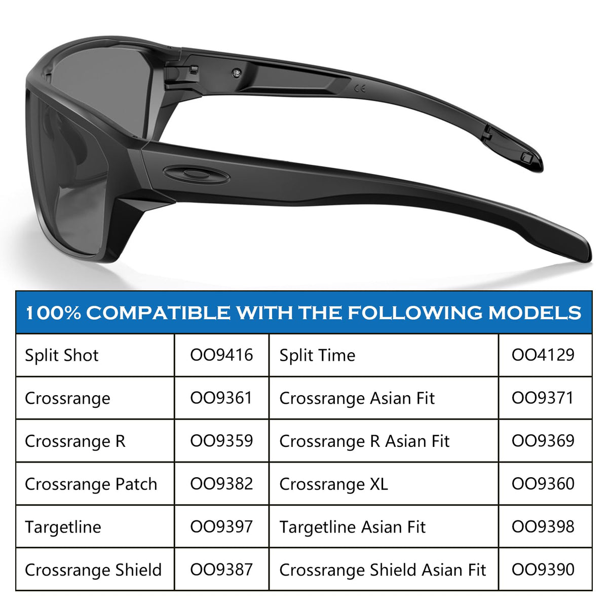 Firtox nose pads for Oakley Targetline, skin-friendly feel close-up