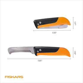 Fiskars folding produce knife backed by lifetime warranty