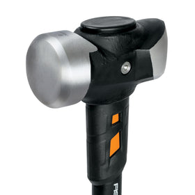 Fiskars Pro IsoCore 10 lb sledge hammer dual-layer handle minimizes lingering vibrations