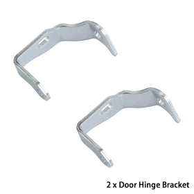 Fitede left-front hinge kit installation on driver door