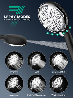 Fitespot panel with self-cleaning nozzles resists limescale buildup.