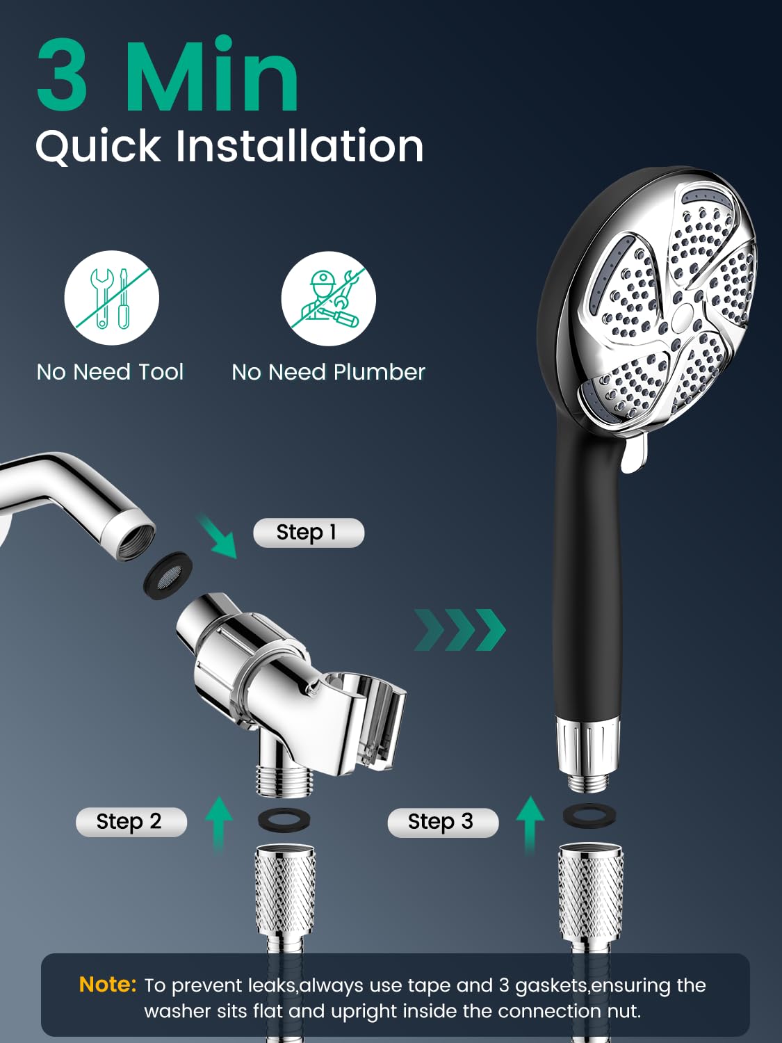Fitespot tub cleaning with Power Wash mode and high pressure.