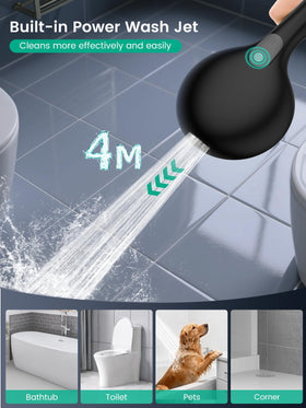 Fitespot universal G1/2 thread enables quick DIY installation.
