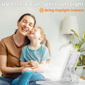 Fitfirst Life Light Lamp full spectrum 10000 lux for natural daylight