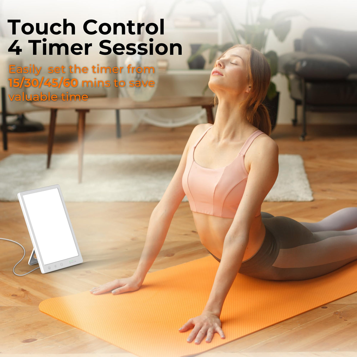 Fitfirst Life Light Lamp portable tablet-style design for flexible placement