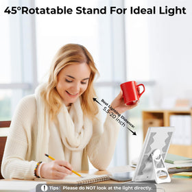 Fitfirst Life Light Lamp wall-mountable stand for versatile setup