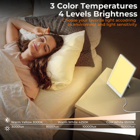 Fitfirst Life Light Lamp warm light mode for cozy evenings