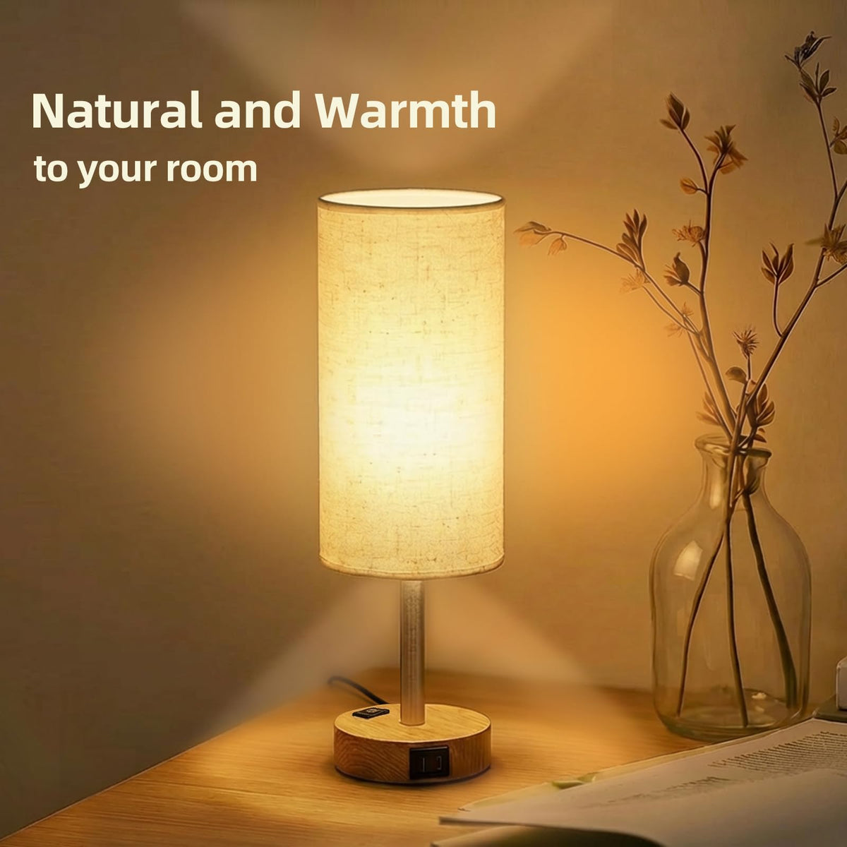 Fitfull table lamp gift-ready packaging suitable for housewarmings.