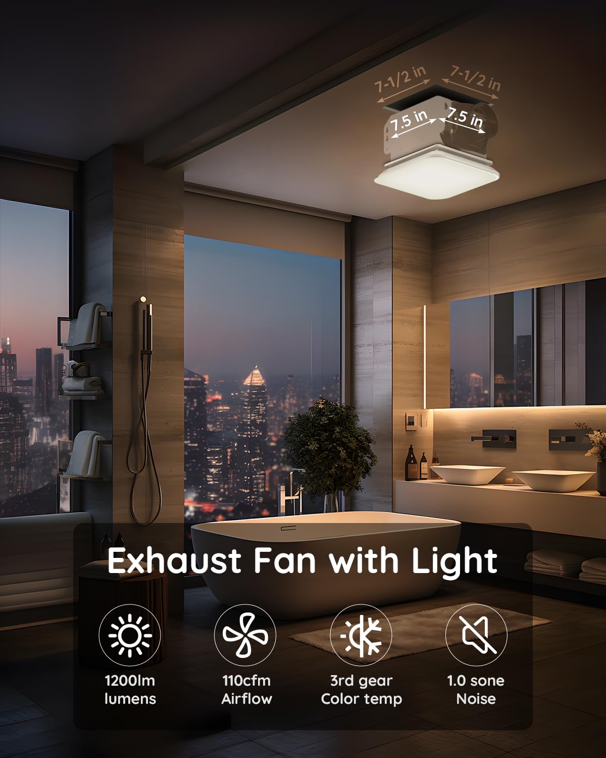 Fitop color temperature options provide adjustable ambience for daily routines