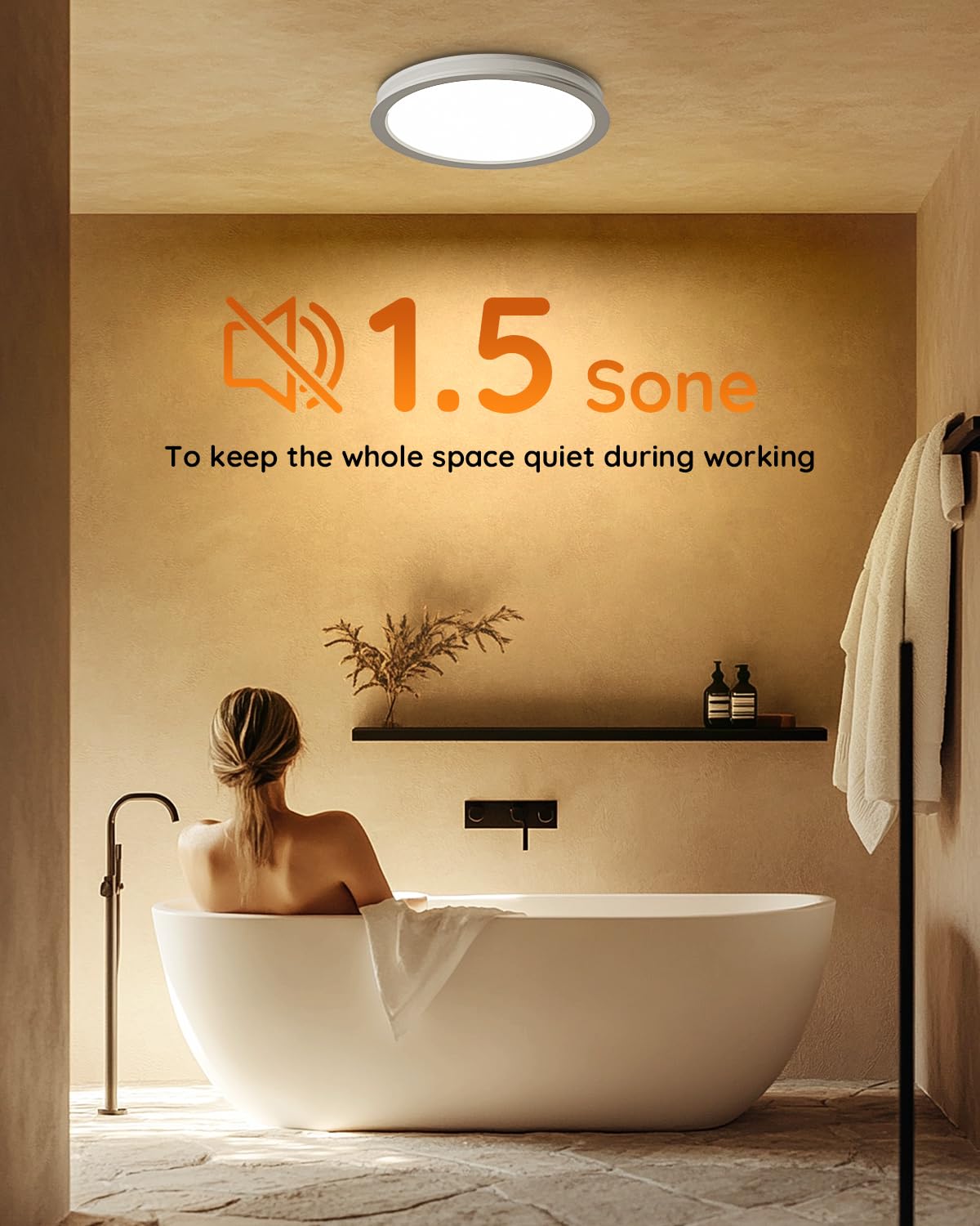 Fitop ceiling-mount kit enables quick no-cut installation.