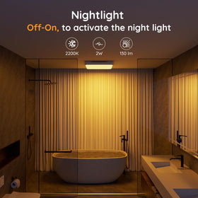Fitop LED light 6500K cool white task lighting for mirrors