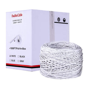 FiveStarCable 22-4 alarm wire with four conductors enables efficient power and signaling.