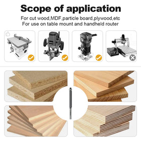 Anti-kickback design helps stability during edge trimming tasks.
