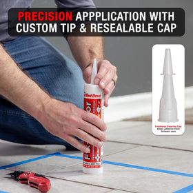 Fix-A-Floor creates a durable, permanent bond that resists cracking over time.