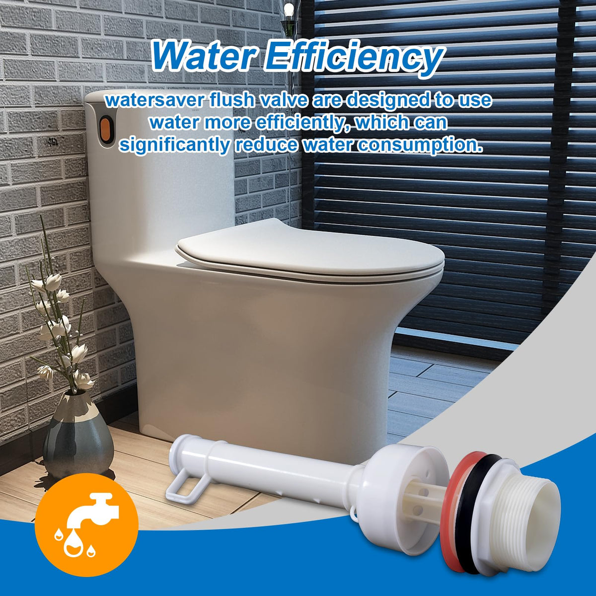 FIX ZHANG improved hygiene with thorough bowl cleaning after flush