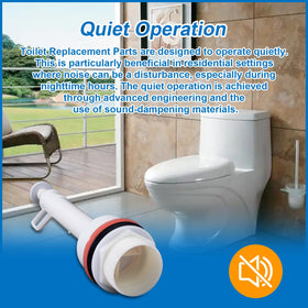 FIX ZHANG quiet operation minimizes bathroom noise