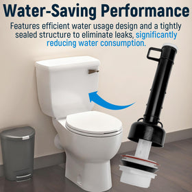FIX ZHANG 211-1112 water-saving design helps conserve water in homes.